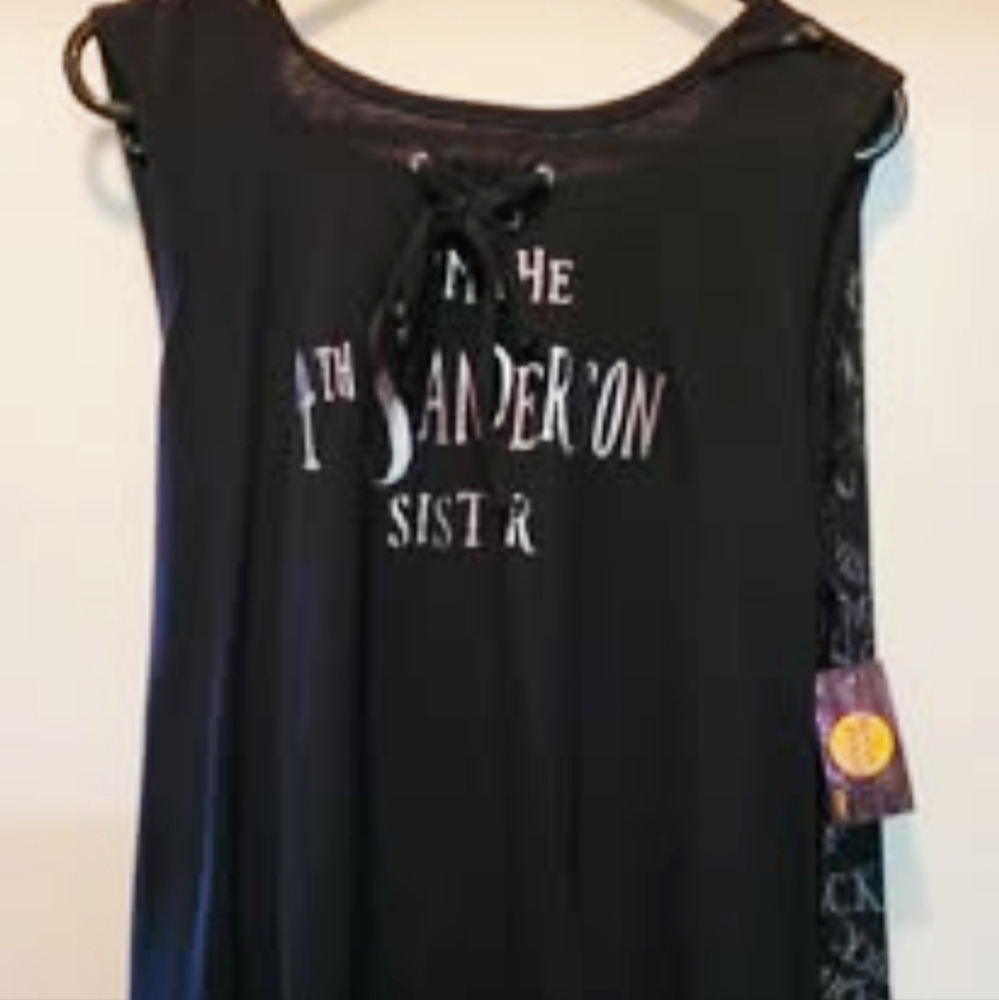 Hocus Pocus 'I'm the 4th Sanderson Sister' new with tag shirt/costume